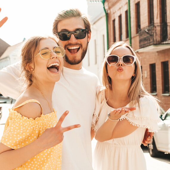 Sommerauszeit in der Altstadt von Warschau